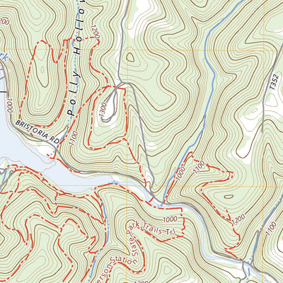 United States Geological Survey Wind Ridge, PA (2023, 24000-Scale) digital map