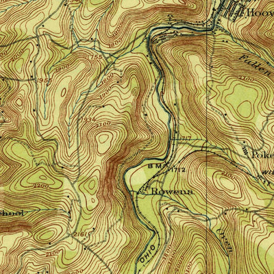 United States Geological Survey Windber, PA (1916, 62500-Scale) digital map