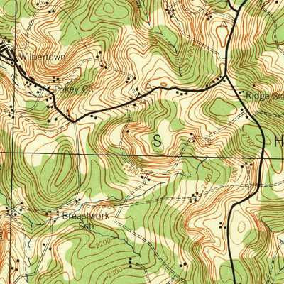United States Geological Survey Windber, PA (1944, 62500-Scale) digital map