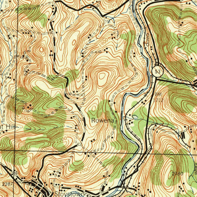 United States Geological Survey Windber, PA (1944, 62500-Scale) digital map