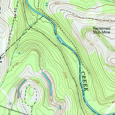 United States Geological Survey Windber, PA (1971, 24000-Scale) digital map