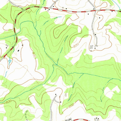 United States Geological Survey Winder North, GA (1964, 24000-Scale) digital map