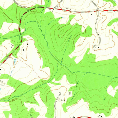 United States Geological Survey Winder South, GA (1964, 24000-Scale) digital map