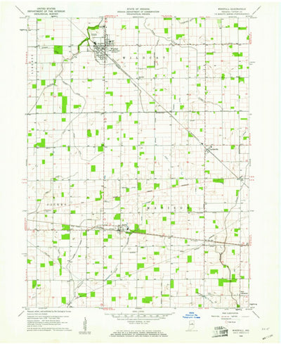 United States Geological Survey Windfall, IN (1960, 24000-Scale) digital map
