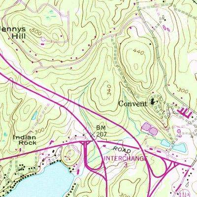 United States Geological Survey Windham, NH (1953, 24000-Scale) digital map