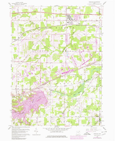 United States Geological Survey Windham, OH (1959, 24000-Scale) digital map