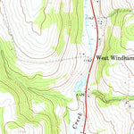 United States Geological Survey Windham, PA-NY (1967, 24000-Scale) digital map