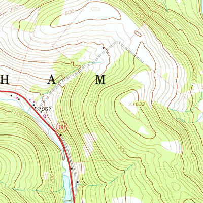 United States Geological Survey Windham, PA-NY (1967, 24000-Scale) digital map