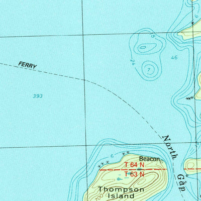 United States Geological Survey Windigo, MI (1985, 24000-Scale) digital map