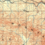 United States Geological Survey Winding Stair, OK (1909, 125000-Scale) digital map