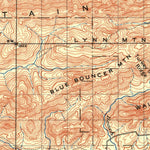 United States Geological Survey Winding Stair, OK (1909, 125000-Scale) digital map