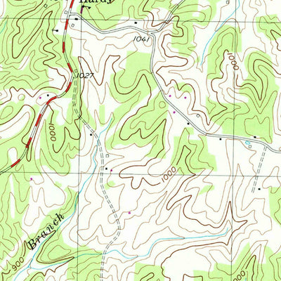 United States Geological Survey Windle, TN (1951, 24000-Scale) digital map