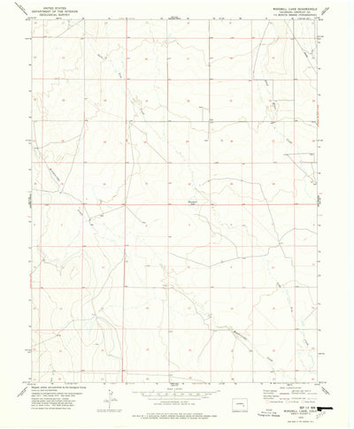 United States Geological Survey Windmill Lake, CO (1978, 24000-Scale) digital map