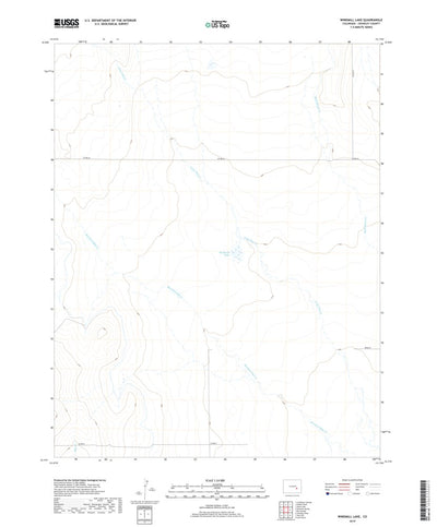 United States Geological Survey Windmill Lake, CO (2019, 24000-Scale) digital map