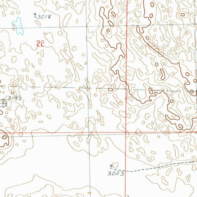 United States Geological Survey Windmill Lake, NE (1985, 24000-Scale) digital map