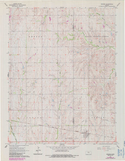 United States Geological Survey Windom, KS (1965, 24000-Scale) digital map