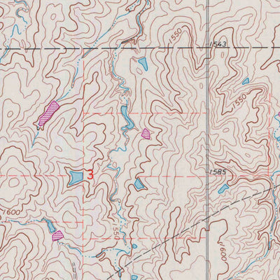United States Geological Survey Windom NE, KS (1965, 24000-Scale) digital map