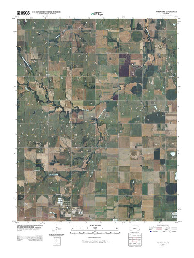 United States Geological Survey Windom NE, KS (2009, 24000-Scale) digital map