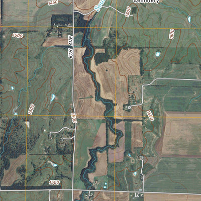United States Geological Survey Windom NE, KS (2009, 24000-Scale) digital map