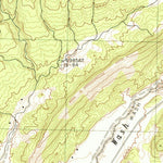 United States Geological Survey Window Rock, AZ-NM (1983, 24000-Scale) digital map