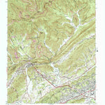 United States Geological Survey Windrock, TN (1968, 24000-Scale) digital map