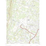 United States Geological Survey Windsor Locks, CT (2021, 24000-Scale) digital map