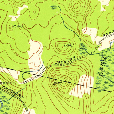 United States Geological Survey Windsor, MA (1944, 24000-Scale) digital map