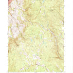 United States Geological Survey Windsor, MA (1973, 24000-Scale) digital map