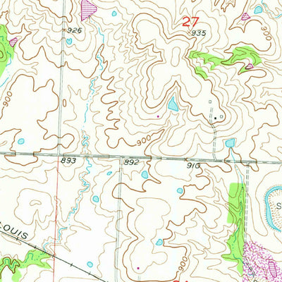 United States Geological Survey Windsor, MO (1955, 24000-Scale) digital map
