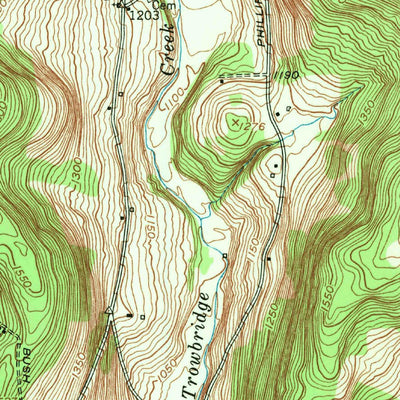 United States Geological Survey Windsor, NY (1952, 24000-Scale) digital map