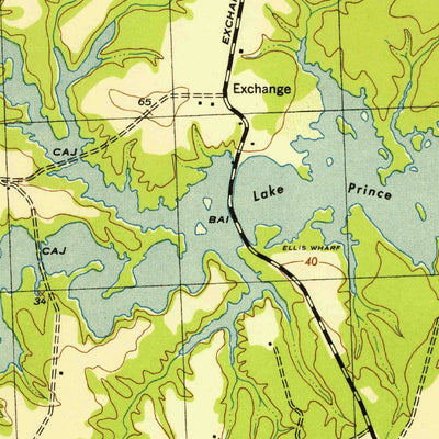 United States Geological Survey Windsor, VA (1944, 31680-Scale) digital map