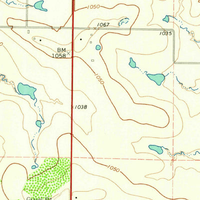 United States Geological Survey Windthorst, TX (1962, 24000-Scale) digital map
