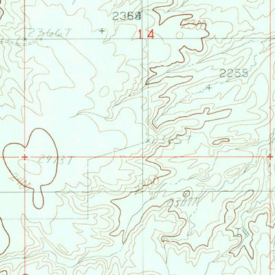 United States Geological Survey Windy Butte, MT (1983, 24000-Scale) digital map