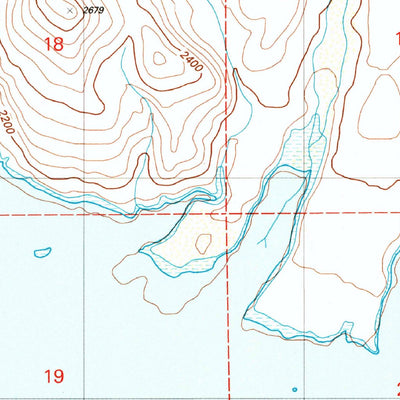 United States Geological Survey Windy Hill, AZ (2004, 24000-Scale) digital map