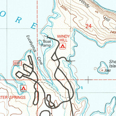 United States Geological Survey Windy Hill, AZ (2004, 24000-Scale) digital map