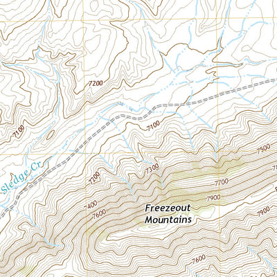 United States Geological Survey Windy Hill, WY (2021, 24000-Scale) digital map