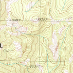 United States Geological Survey Windy Mountain, WY (1989, 24000-Scale) digital map