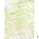United States Geological Survey Windy Mountain, WY (1991, 24000-Scale) digital map