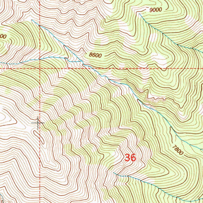 United States Geological Survey Windy Mountain, WY (1991, 24000-Scale) digital map