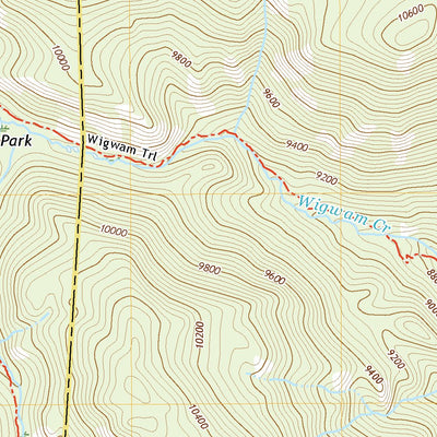 United States Geological Survey Windy Peak, CO (2022, 24000-Scale) digital map