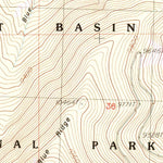 United States Geological Survey Windy Peak, NV (1987, 24000-Scale) digital map