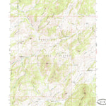 United States Geological Survey Windy Peak, WY (1964, 24000-Scale) digital map