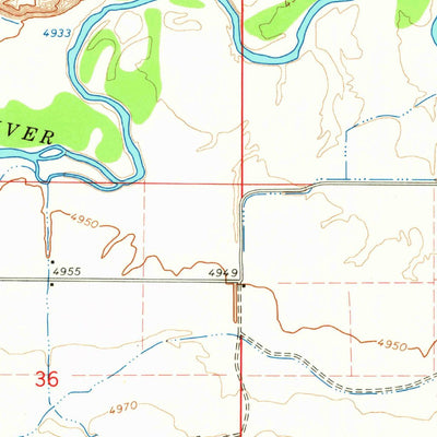 United States Geological Survey Windy Ridge, UT (1964, 24000-Scale) digital map