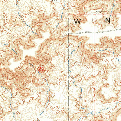 United States Geological Survey Windy Ridge, UT (1964, 24000-Scale) digital map