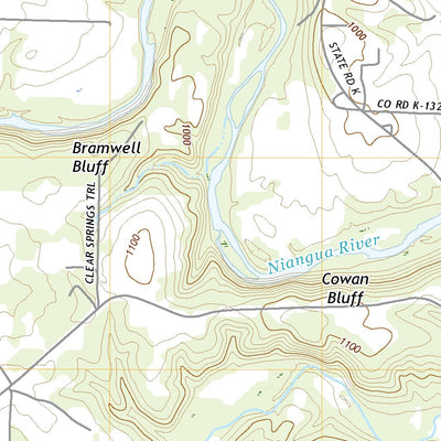 United States Geological Survey Windyville, MO (2021, 24000-Scale) digital map