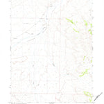 United States Geological Survey Wine Cup Ranch NE, NV (1968, 24000-Scale) digital map