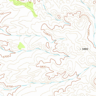 United States Geological Survey Wine Cup Ranch NE, NV (1968, 24000-Scale) digital map