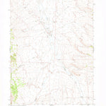 United States Geological Survey Wine Cup Ranch SE, NV (1968, 24000-Scale) digital map