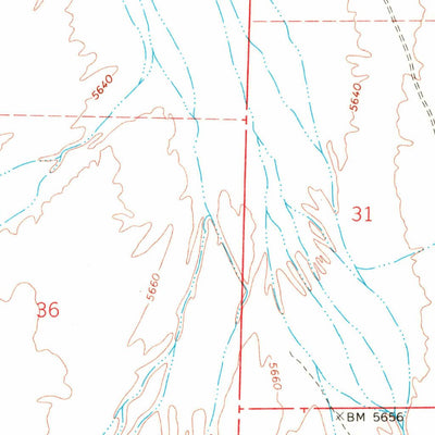 United States Geological Survey Wine Cup Ranch SE, NV (1968, 24000-Scale) digital map