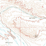 United States Geological Survey Wine Cup Ranch SE, NV (1968, 24000-Scale) digital map